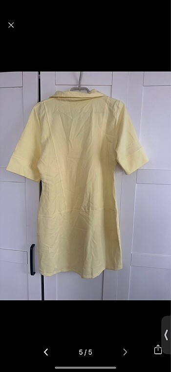 Sarı elbise - Görsel 5