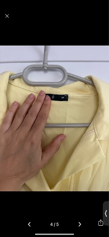 Sarı elbise - Görsel 4