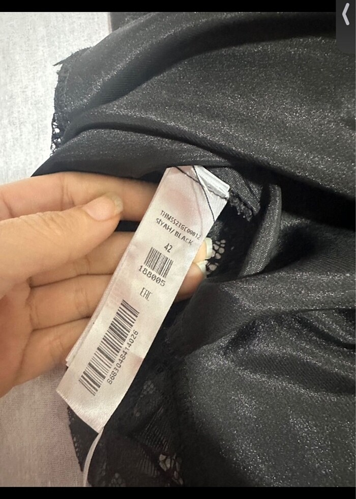 Siyah gecelik - Görsel 3