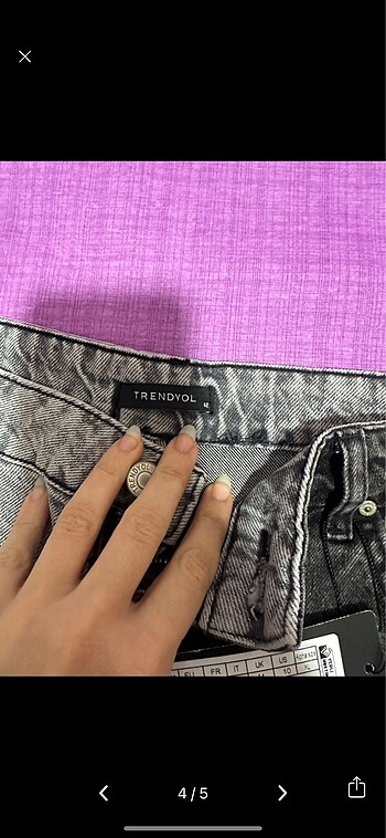 Kot şort - Görsel 4