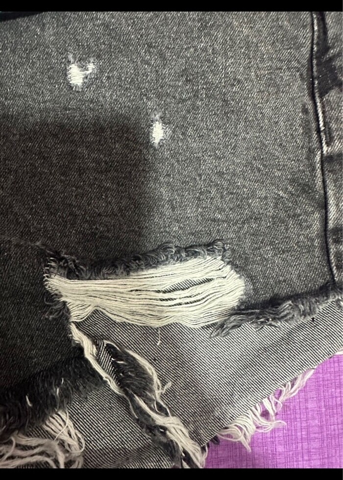 Kot şort - Görsel 3