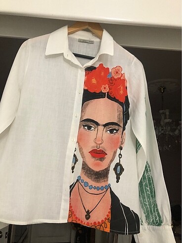 EsQ Frida etnik gömlek