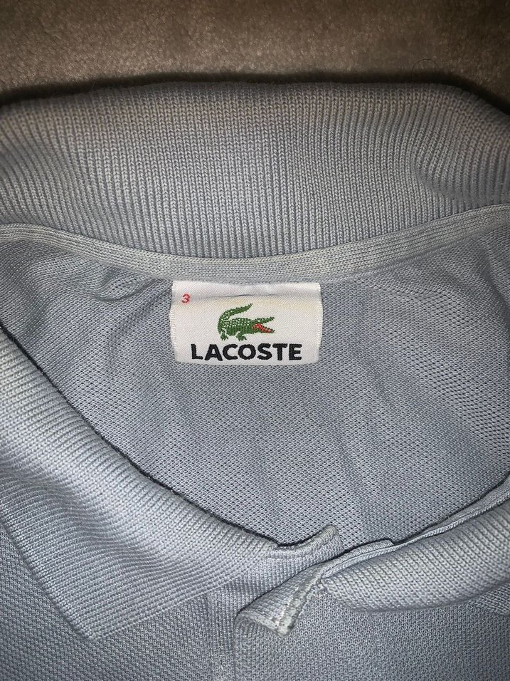 Lacoste Kollu Polo Tişört L beden - Görsel 2