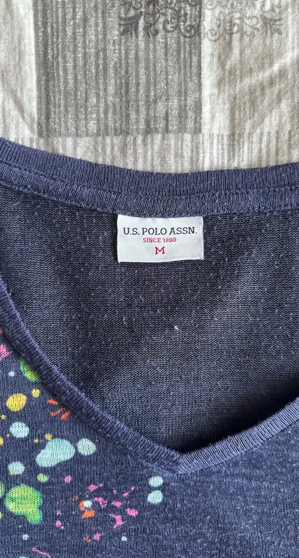 Renkli Baskılı Kısa Kollu Tişörtü - Görsel 5