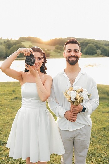 s Beden Mini gelinlik