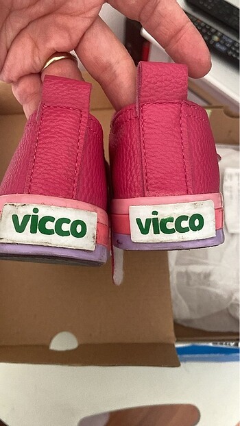 27 Beden Vicco Pembe Yazlık Ayakkabı