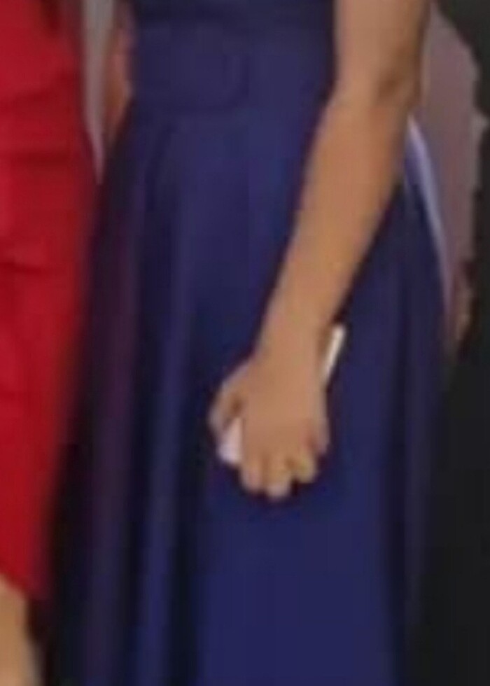 mavi abiye elbise - Görsel 2