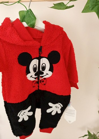 Renkli Peluş Bebek Erkek Tulumu - Görsel 2