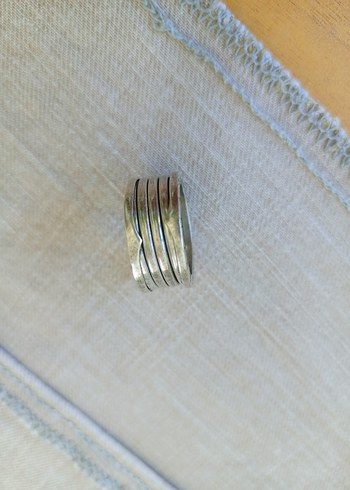 bvlgari akerdeon yüzük 925 ayar - Görsel 3