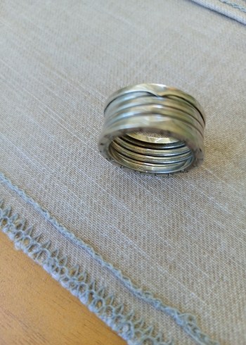 bvlgari akerdeon yüzük 925 ayar - Görsel 4