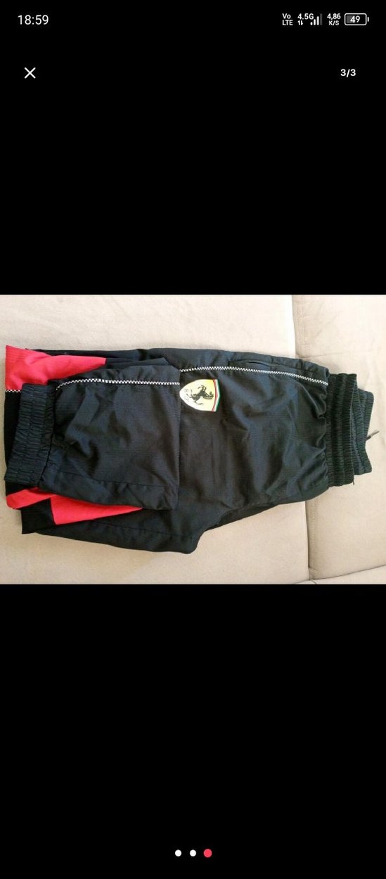 erkek puma Ferrari eşofman 1-2 sefer giyildi çok kaliteli - Görsel 2