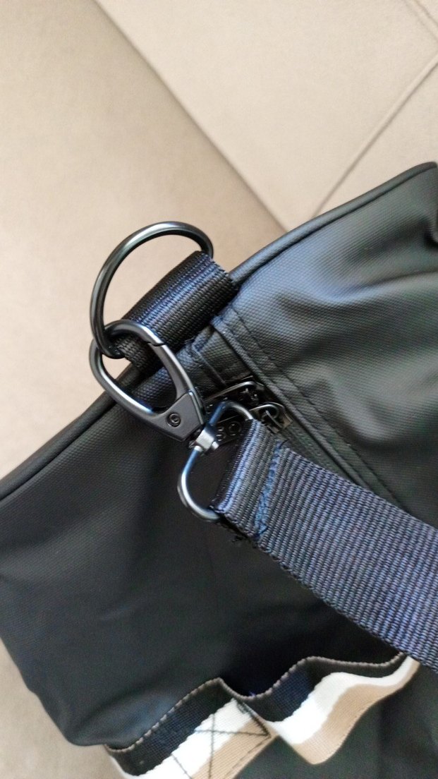 BOSS Siyah Gri Spor Çantası - Görsel 3