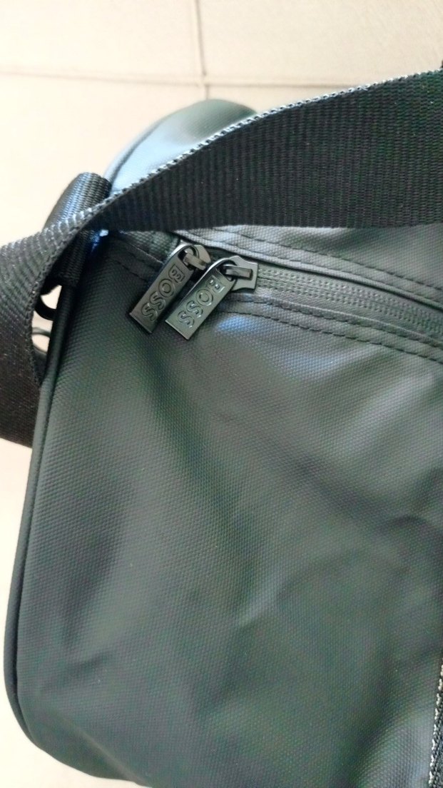 BOSS Siyah Gri Spor Çantası - Görsel 2