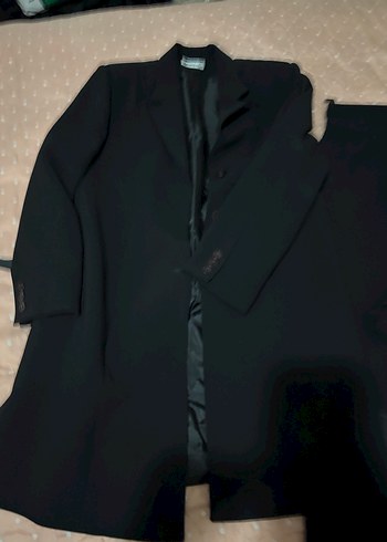 Siyah Kadın Uzun Kollu Klasik 3 lü Takım - Görsel 2