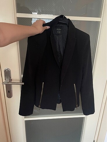 Siyah blazer