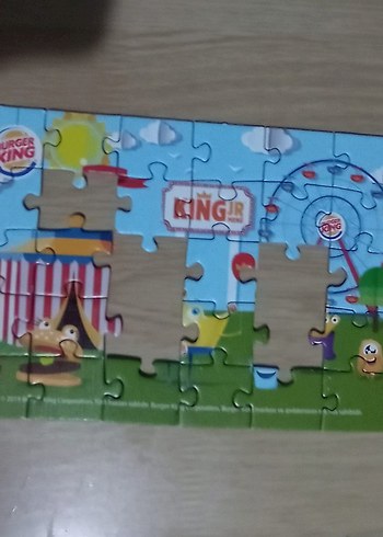 Kral Şakir Renkli Çocuk Yapbozu Ve 8Adet Yapboz - Görsel 4