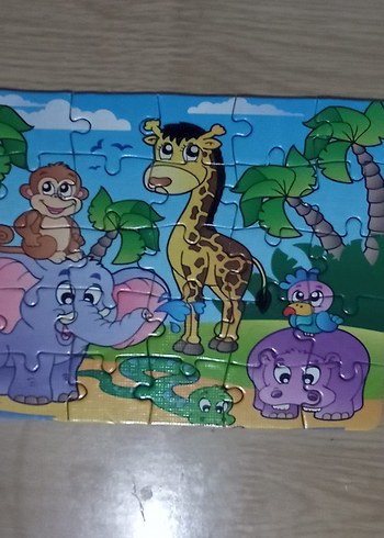 Kral Şakir Renkli Çocuk Yapbozu Ve 8Adet Yapboz - Görsel 9