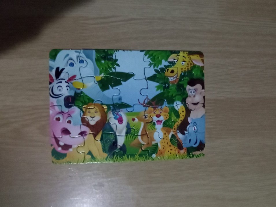 Kral Şakir Renkli Çocuk Yapbozu Ve 8Adet Yapboz - Görsel 3