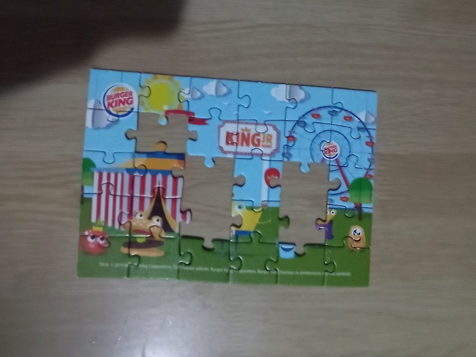 Kral Şakir Renkli Çocuk Yapbozu Ve 8Adet Yapboz - Görsel 4