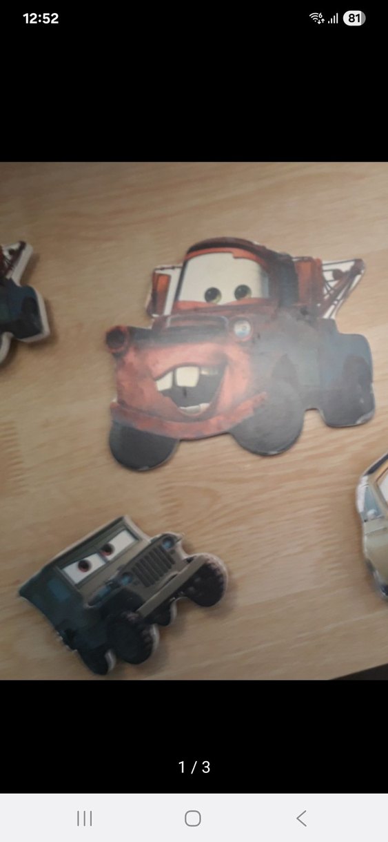 arabalar mater cars dolap kulpları dolap süsü - Görsel 2