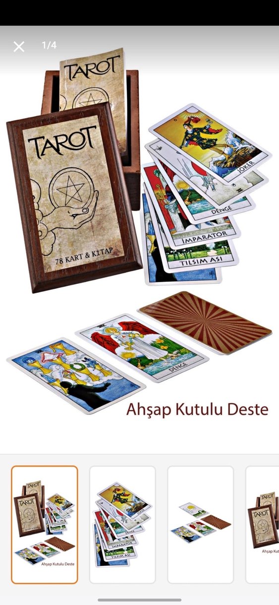 Astroloji ve Fal Kartları Seti - Görsel 2