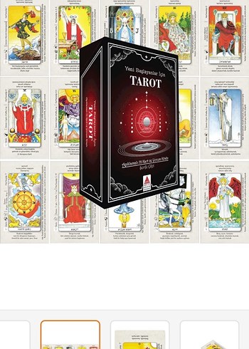 Tarot Klasik Deste 78 Kart ve Anahtar Kitap - Görsel 2