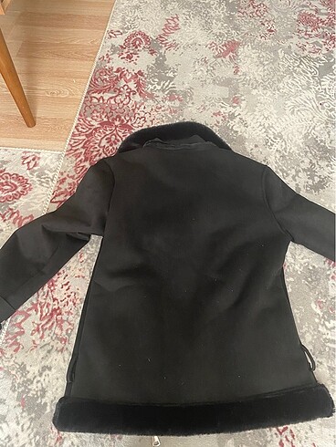 m Beden siyah Renk İçi kürklü biker ceket