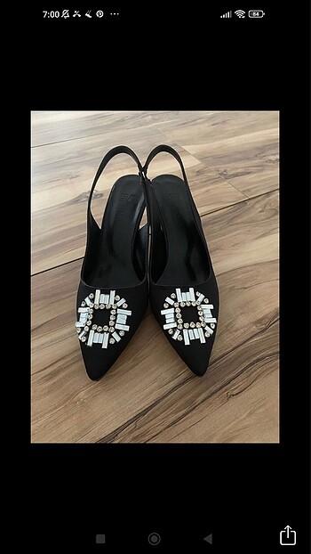 Zara Kısa topuk ayakkabı