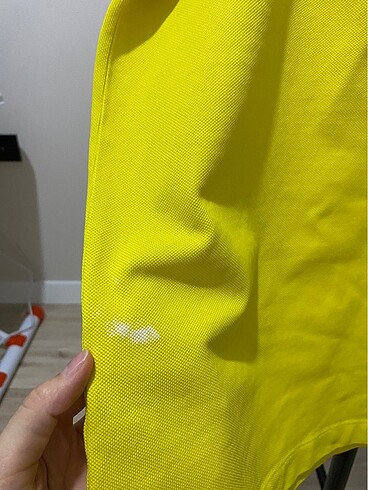 l/xl Beden sarı Renk Lacoste tshirt