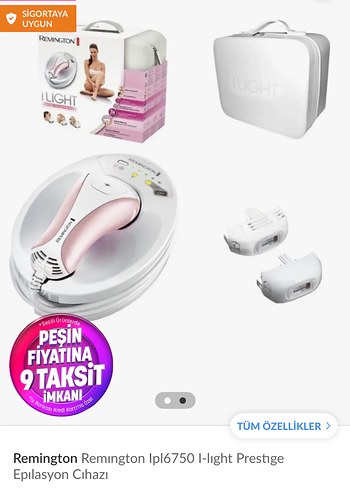 Remington Ipl6750 I-light Prestige Epilasyon Cihazı