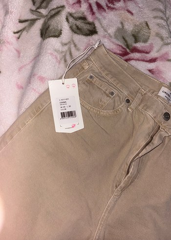 Bej Kadın Boyfriend Pantolon - Görsel 3