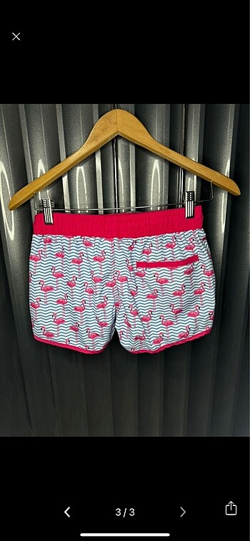 First Company Pembe Şort - Görsel 3