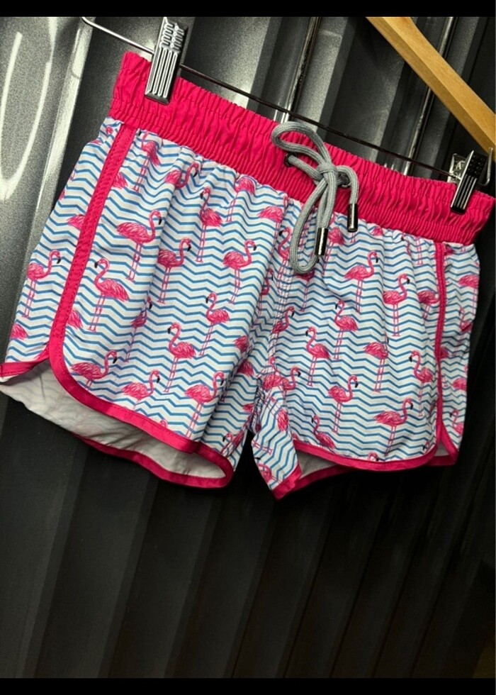 First Company Pembe Şort - Görsel 2