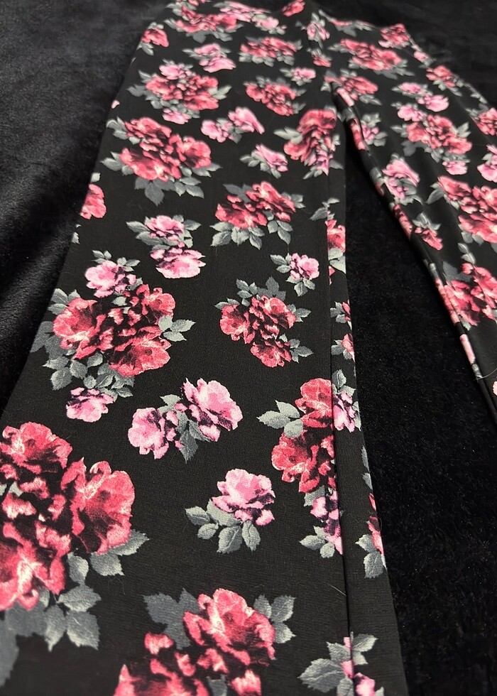 İspanyol paça likralı pantolon - Görsel 3