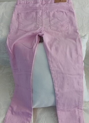 10 Yaş Beden pembe Renk Kız çocuk pembe pantolon