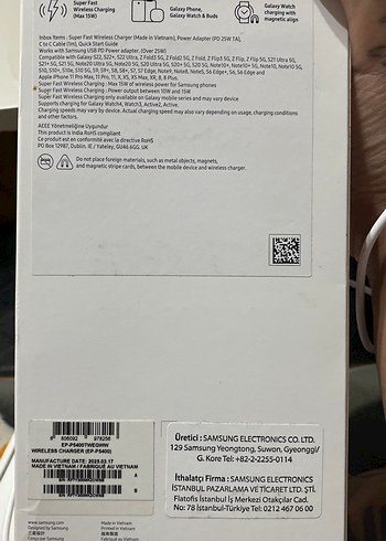 Orjinal Samsung şarj aleti - Görsel 4
