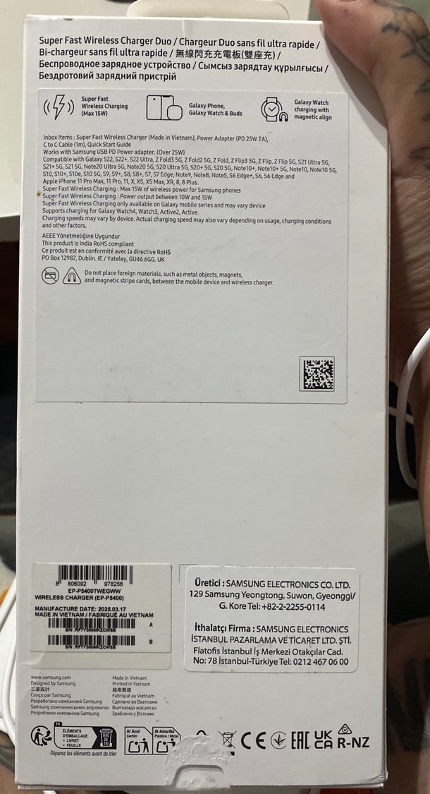 Orjinal Samsung şarj aleti - Görsel 4