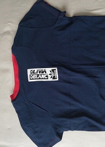 s Beden lacivert Renk Adidas by Olivia Oblanc Crop Tshirt
