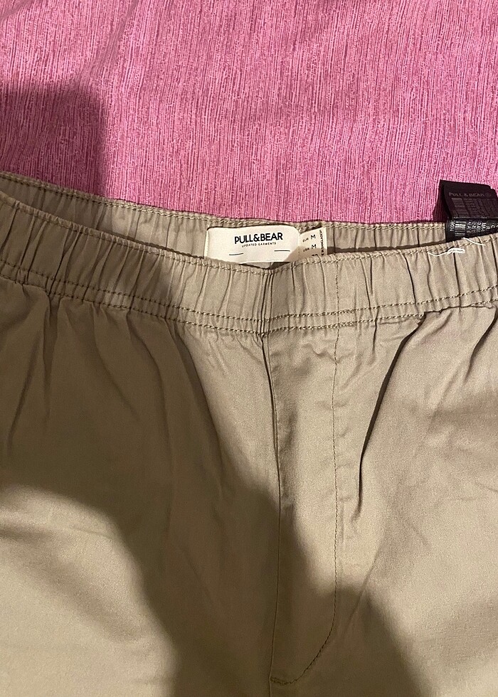 Bershka erkek paraşüt pantolon sıfır - Görsel 3