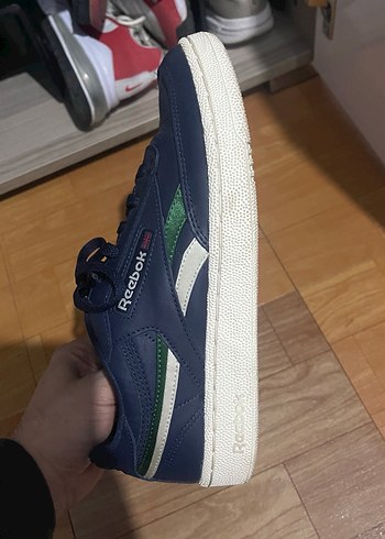 Koyu Mavi Erkek Spor Ayakkabı Bağcıkları - Görsel 2