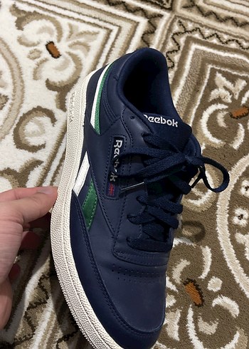 Koyu Mavi Erkek Spor Ayakkabı Bağcıkları - Görsel 5