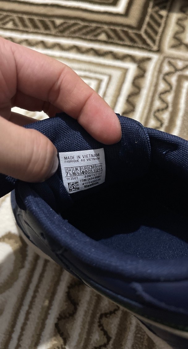 Koyu Mavi Erkek Spor Ayakkabı Bağcıkları - Görsel 4