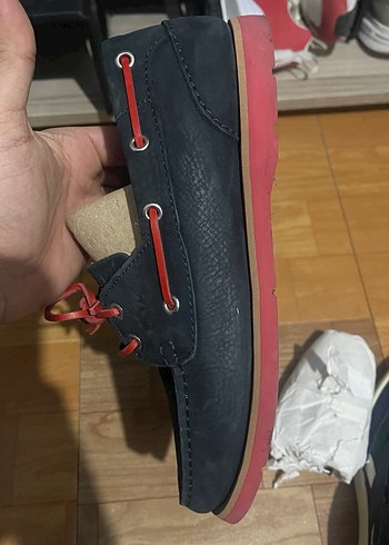 Koyu Kırmızı Bağcıklı Erkek Süet Günlük Ayakkabı - Görsel 2