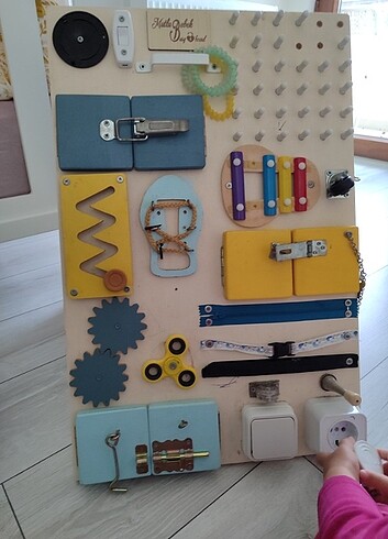 Diğer Bebek Beceri tahtası (Busy board)