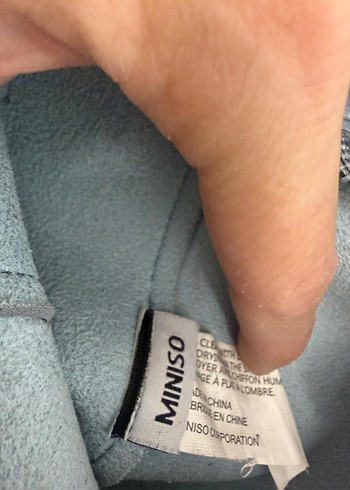 Mavi Deri Minimalist Kadın Çanta - Görsel 3