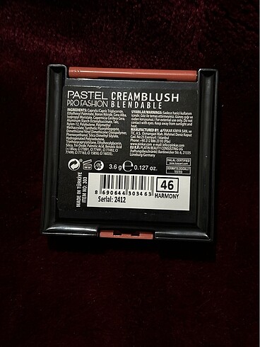 Beden Pastel krem allık