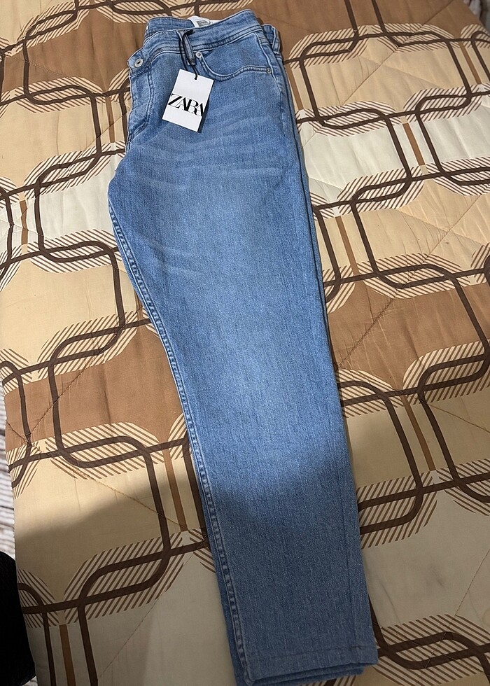 Zara markalı kot pantolon - Görsel 2