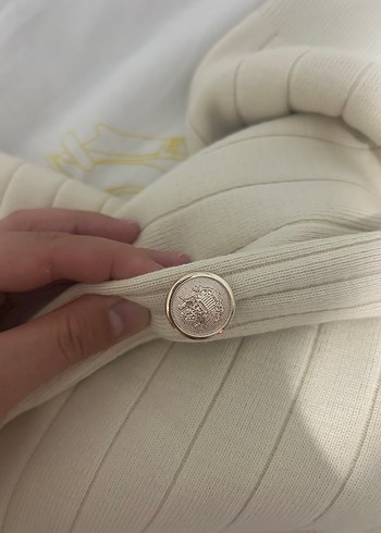 Krem vintage etek - Görsel 4