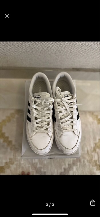 44 Beden Adidas erkek spor ayakkabı