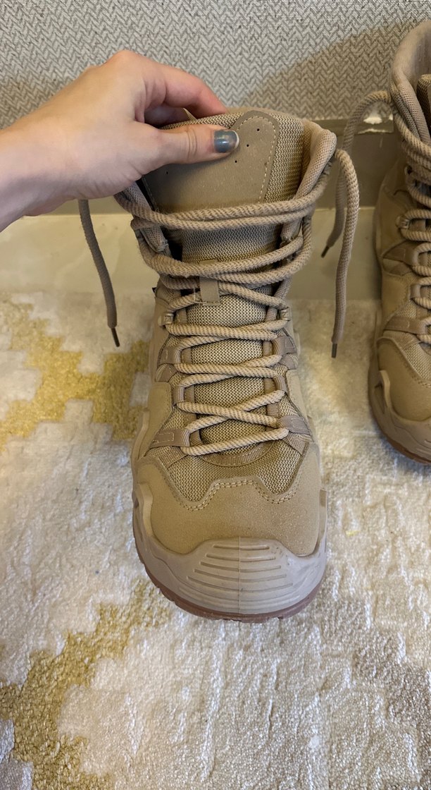 Bej Kamuflaj Desenli Erkek Outdoor Bot - Görsel 4